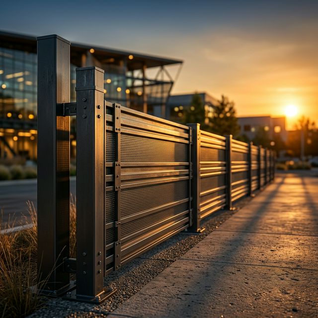 Premium Industrial Fence Hero Banner